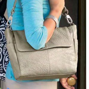 Thirty One Fashion Week Purse in Platinum Grey